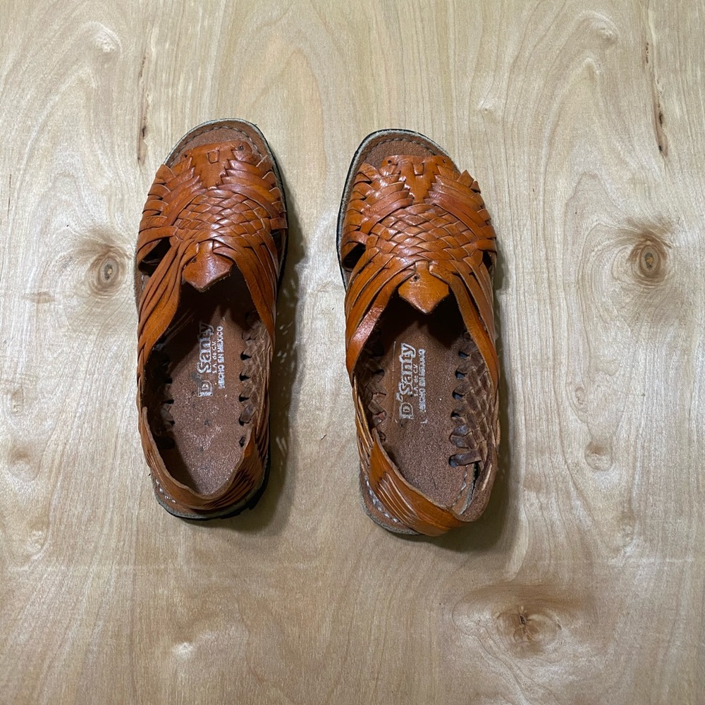 mexican leather huaraches